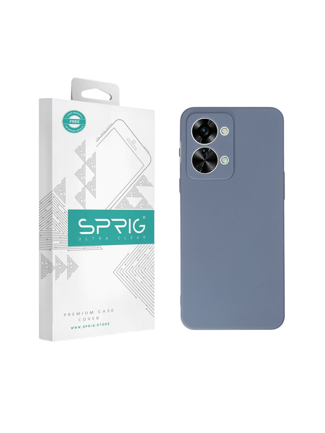 SPRIG OnePlus Nord 2T 5G TPU Matte Back Cover