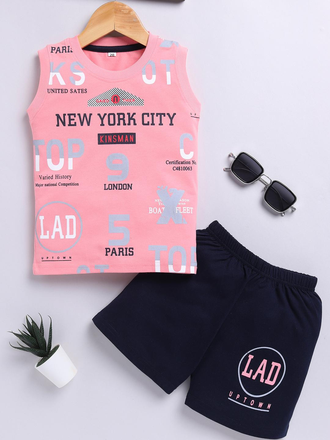 carrydreams Boys Pure Cotton Clothing Set