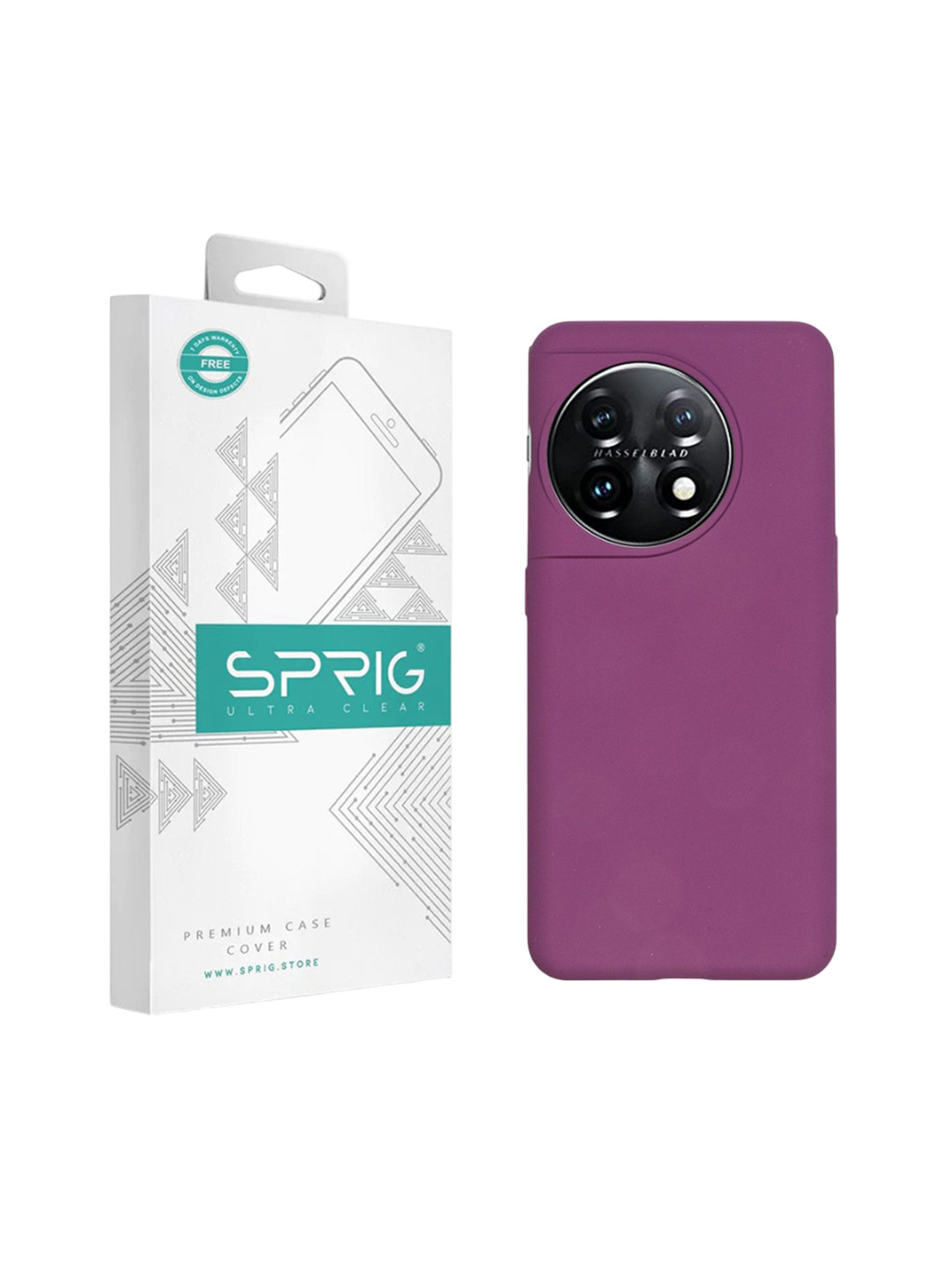 SPRIG OnePlus 11 5G Liquid Silicone Back Cover