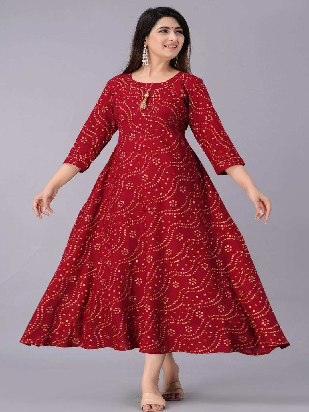 SMIEN Women Viscose Rayon Kurtas