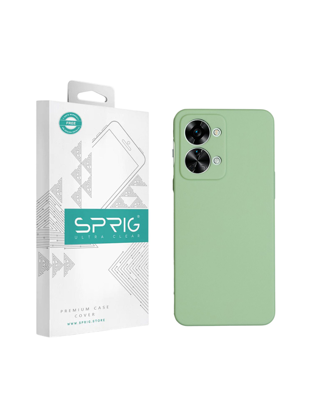 SPRIG OnePlus Nord 2T 5G TPU Matte Back Cover