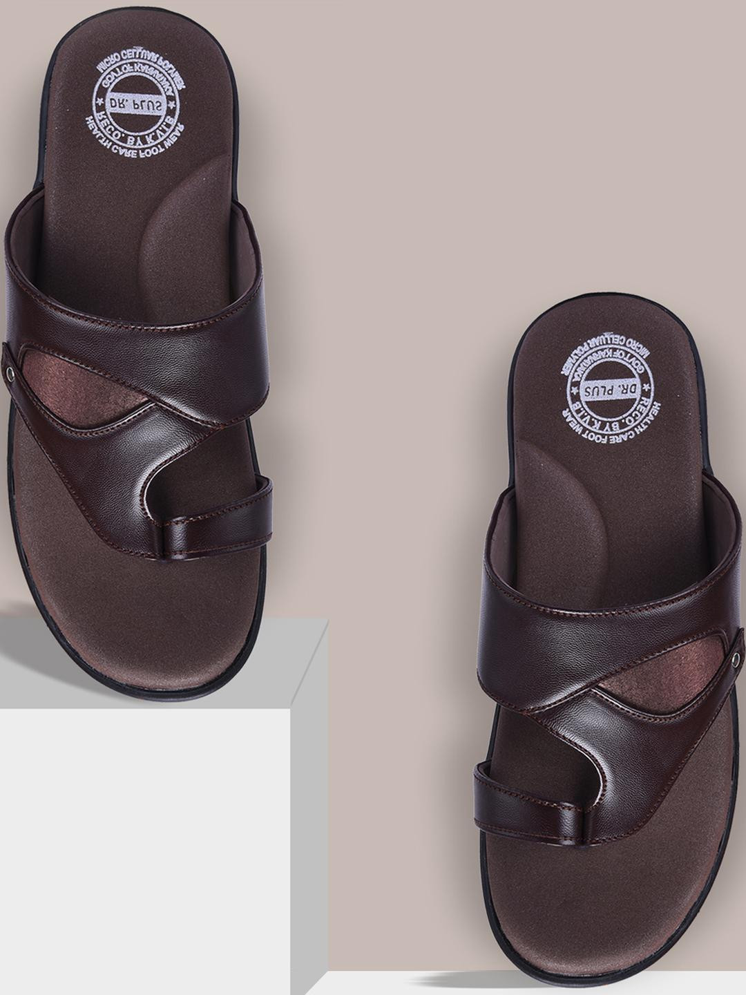 DR.PLUS Men Synthetic Leather Sandals