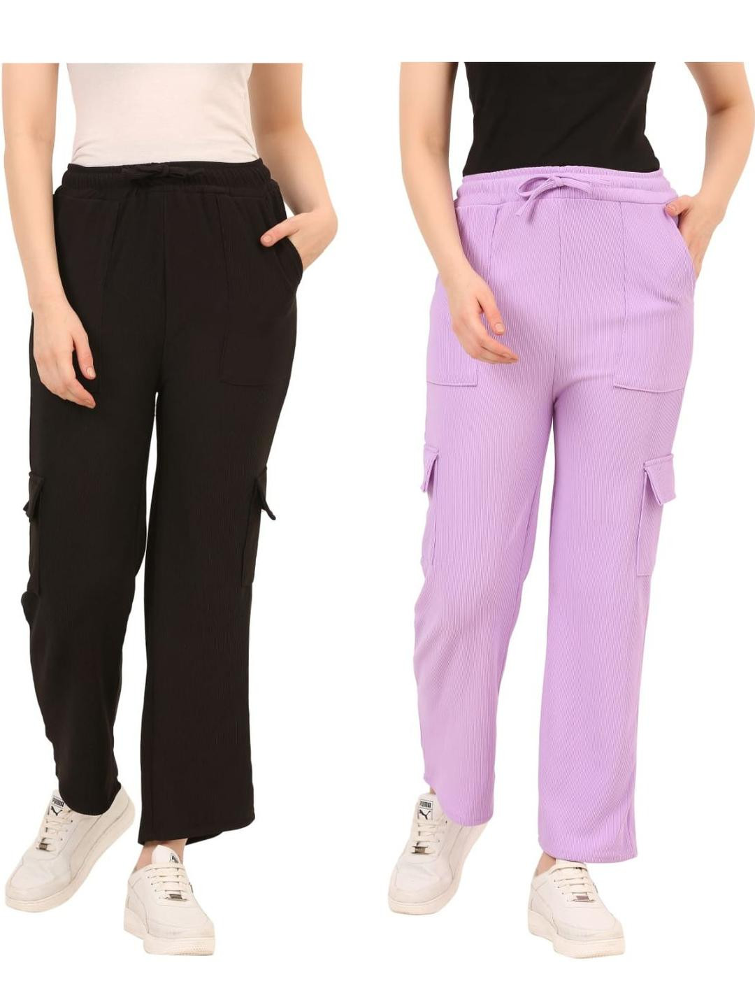 Girls Mario Cargo Pants Pack of 2