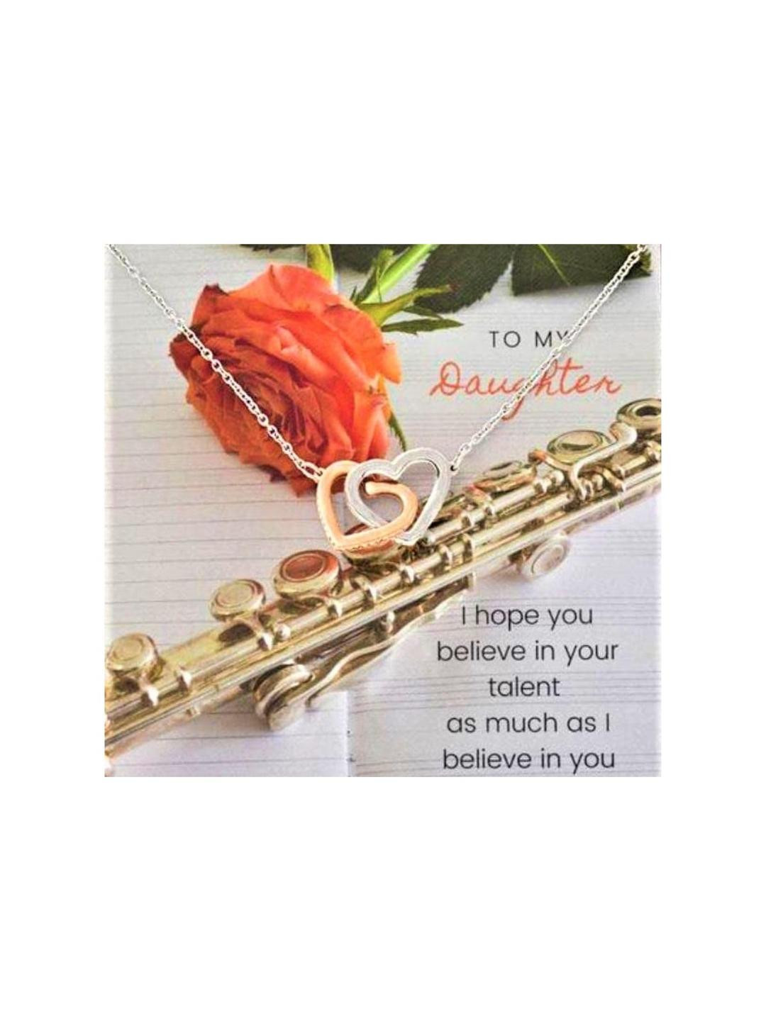 Rakva Sterling Silver Hearts Pendant Chain