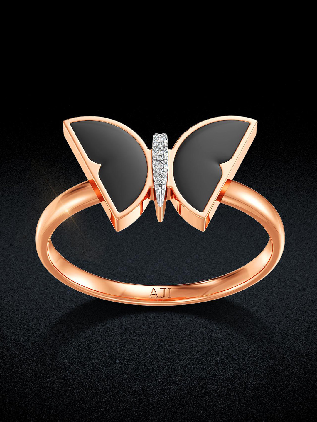 Joyalukkas Dark Charm Diamond Ring