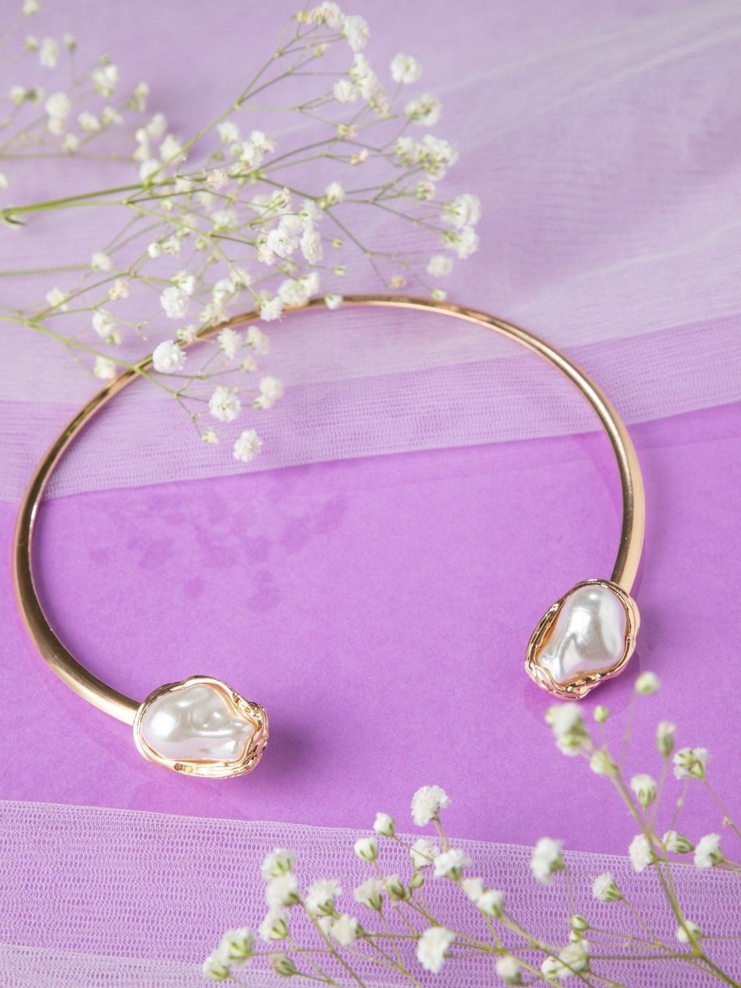 Niscka Gold-Plated Minimal Necklace
