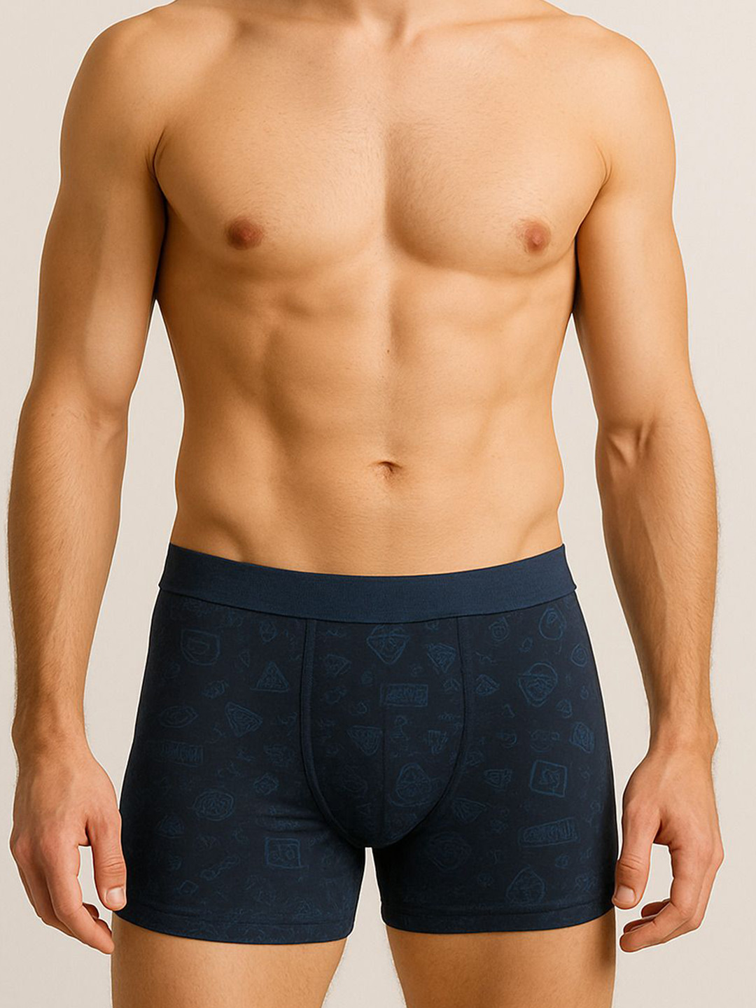 DISPENSER Printed Breathability Trunks MESH-M1-S