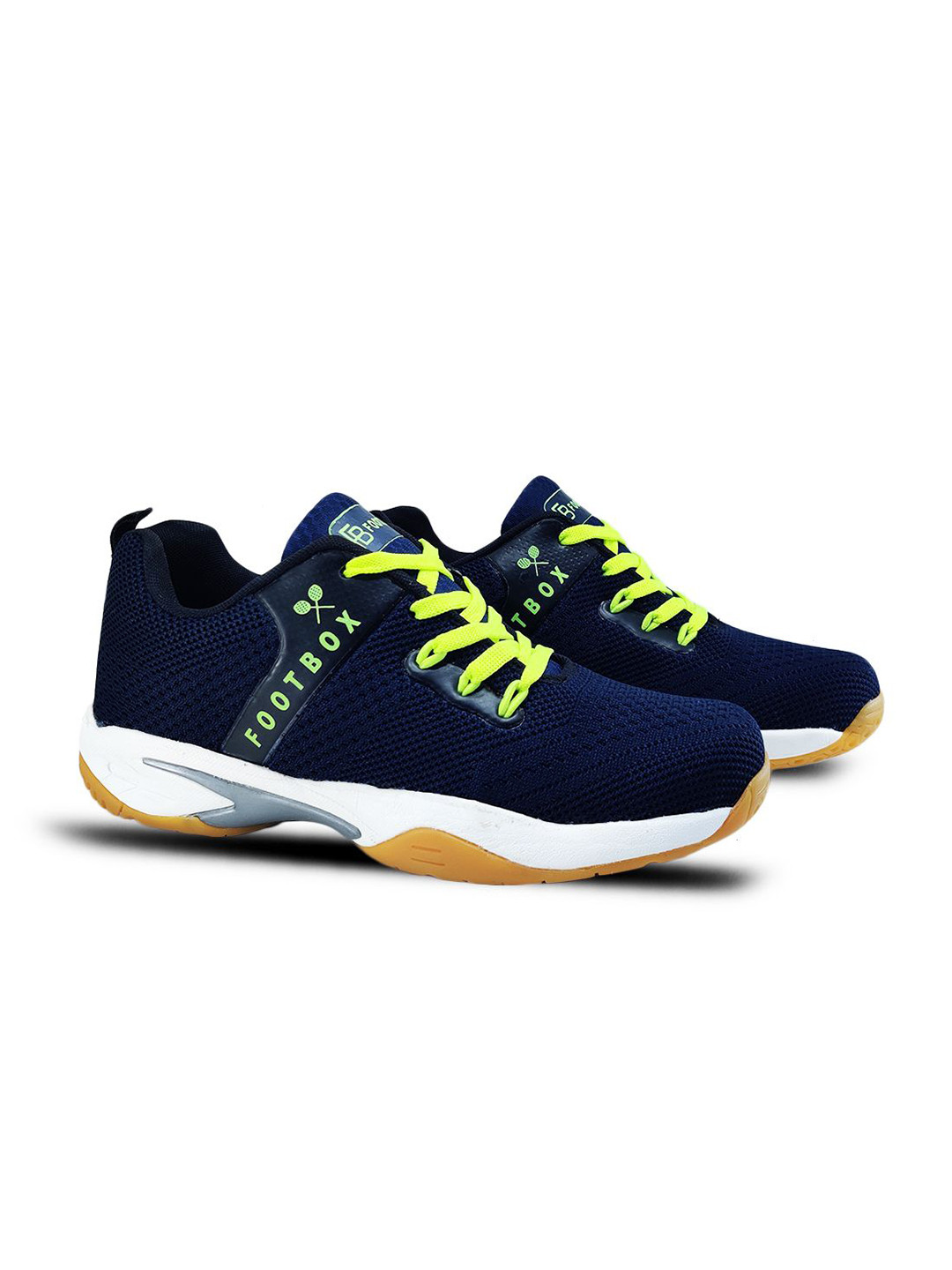 FOOTBOX Men Non Marking Memory Foam Court Badminton Shoes