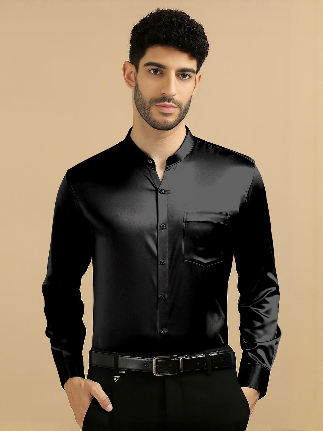 MAN'S SUITUP Men Classic Formal Shirt