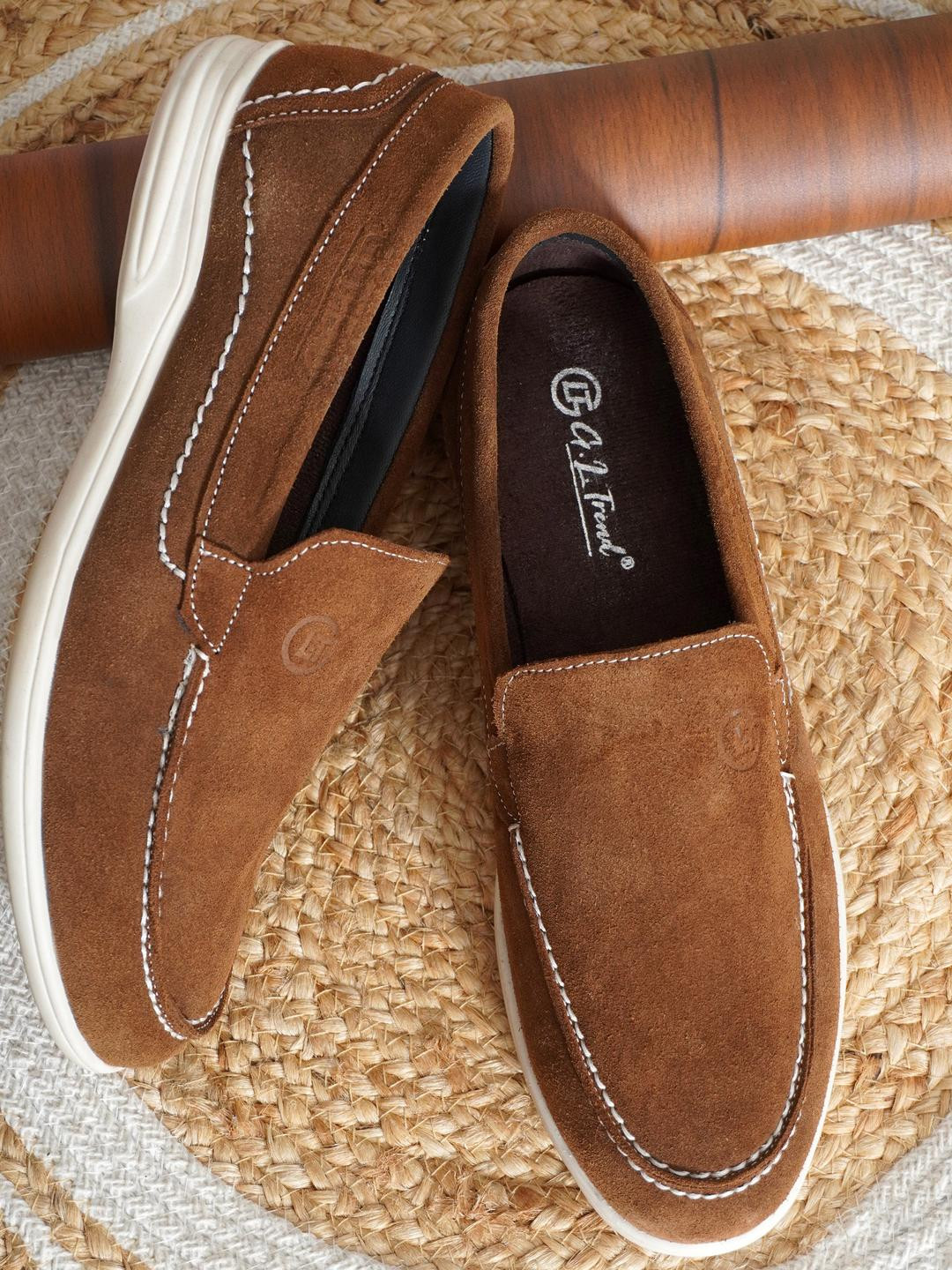 G L Trend Adults-Men Suede Casual Shoes