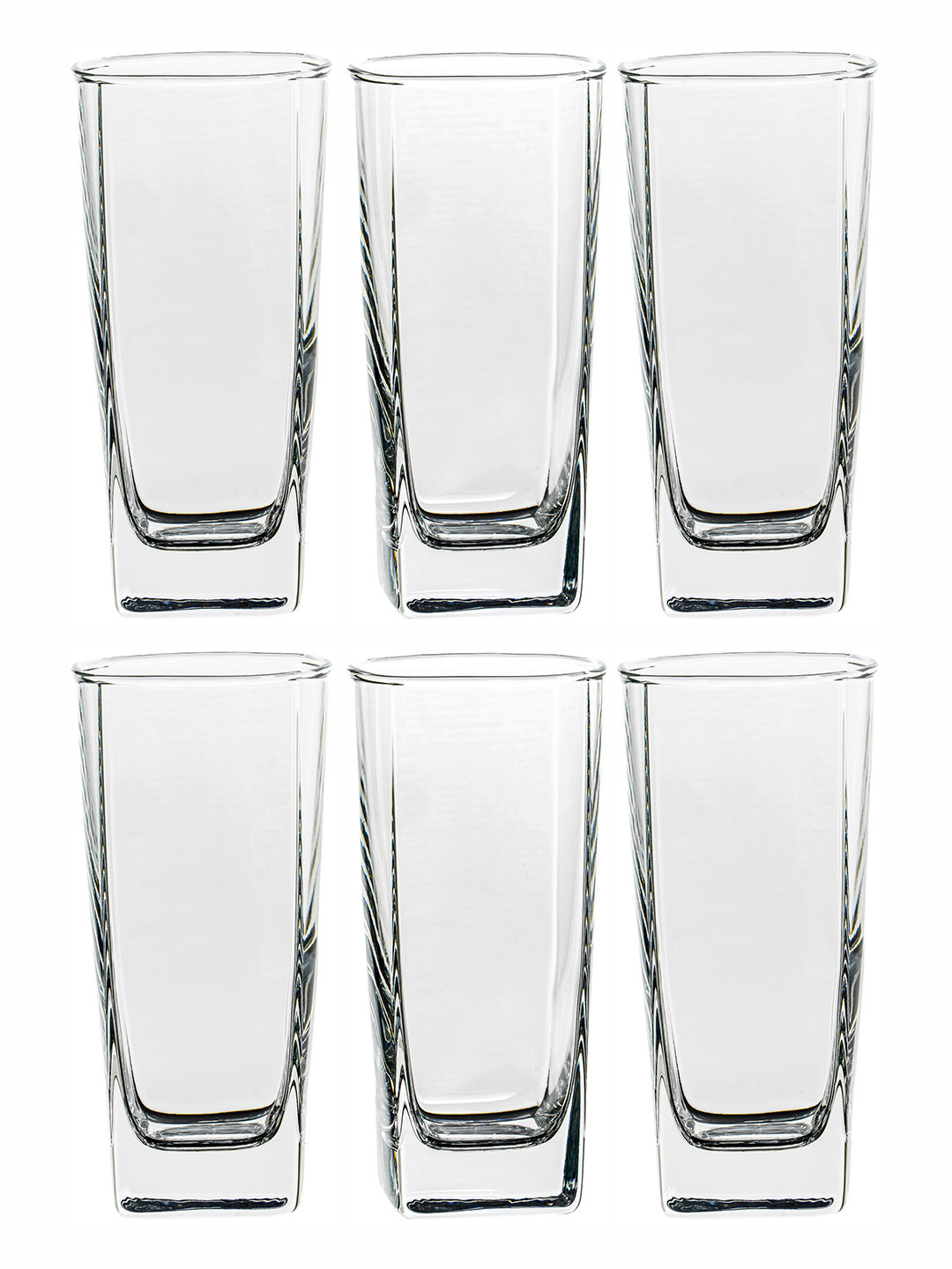 Luminarc Transparent 6 Pieces Clear Glass Water Glasses-330ml Each