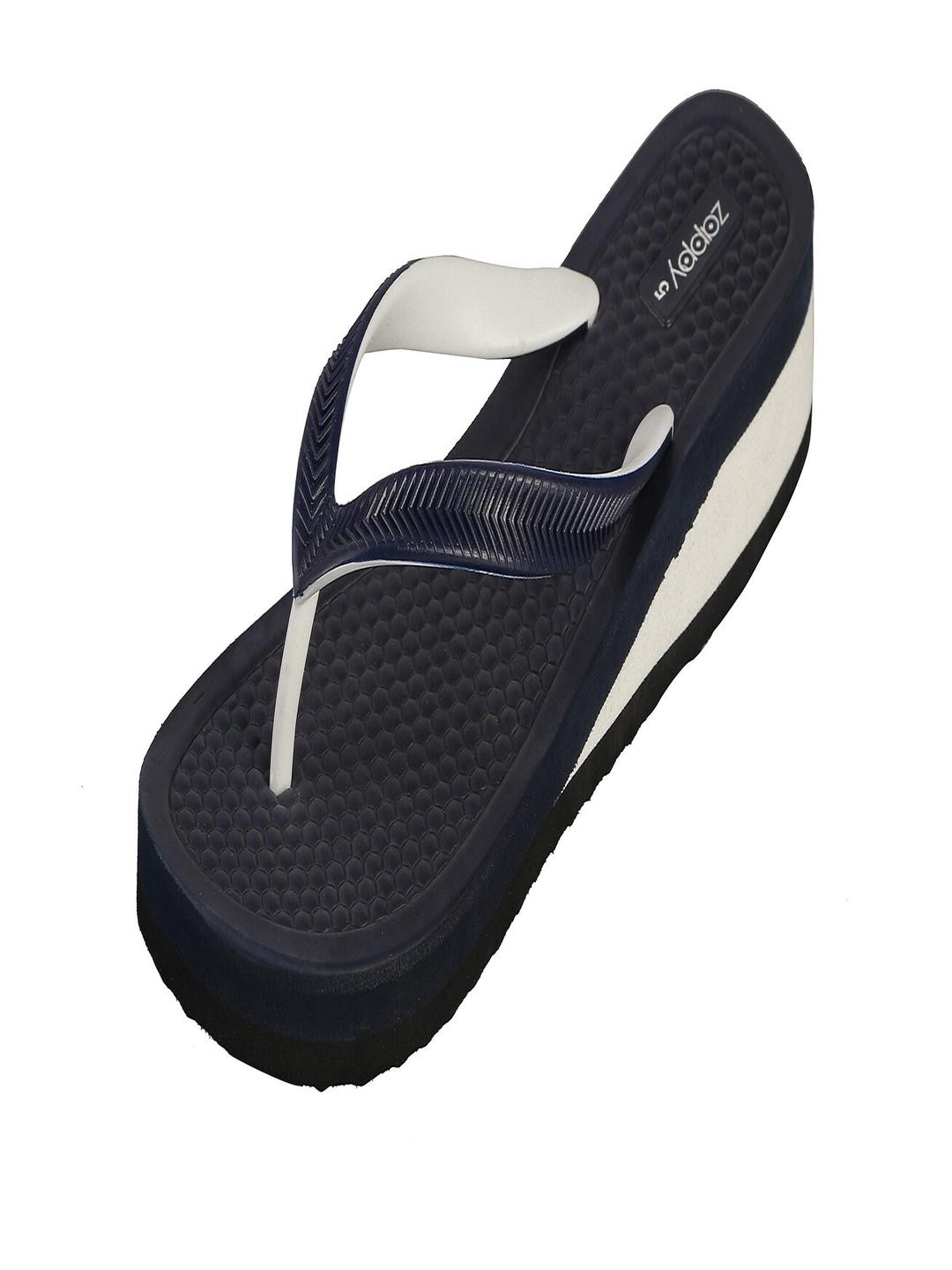 ZAPPY Women Rubber Flip Flops