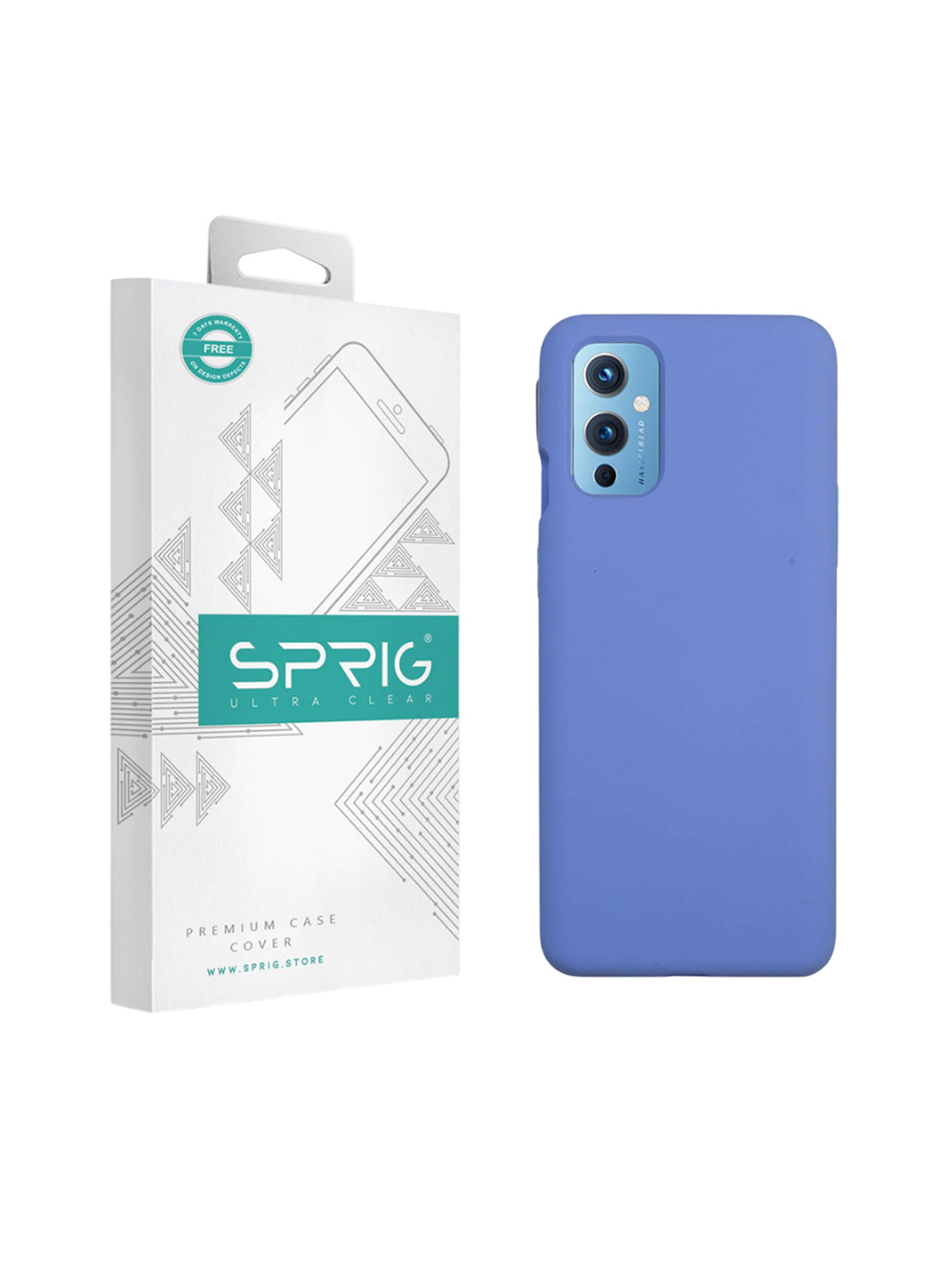 SPRIG OnePlus 9R Liquid Silicone Back Cover