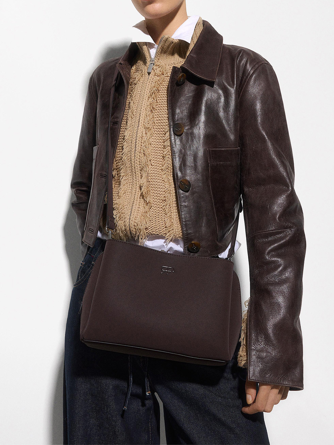 PARFOIS Structured Crossbody Bag