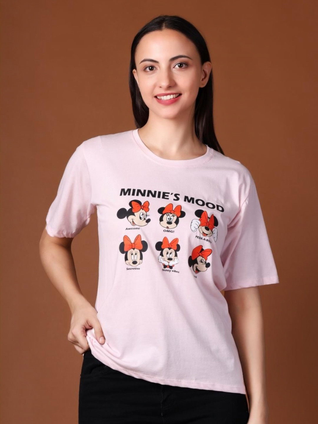 69 FASHION STREET Graphic Printed Round Neck Pure Cotton T-shirt