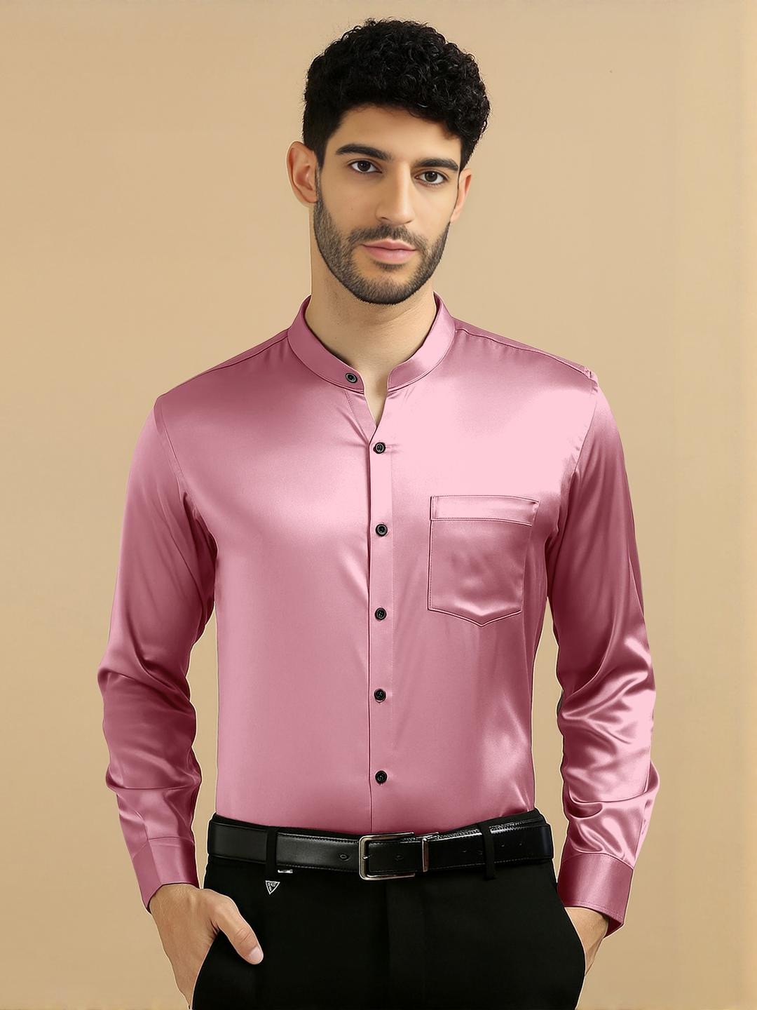 MAN'S SUITUP Men Classic Formal Shirt