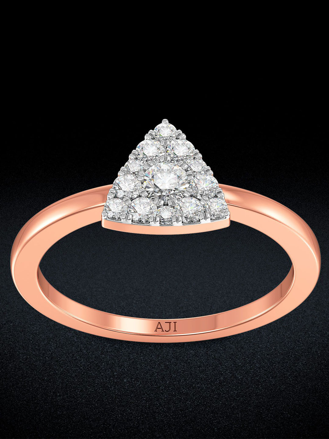 Joyalukkas Stylish Geometric Diamond Ring