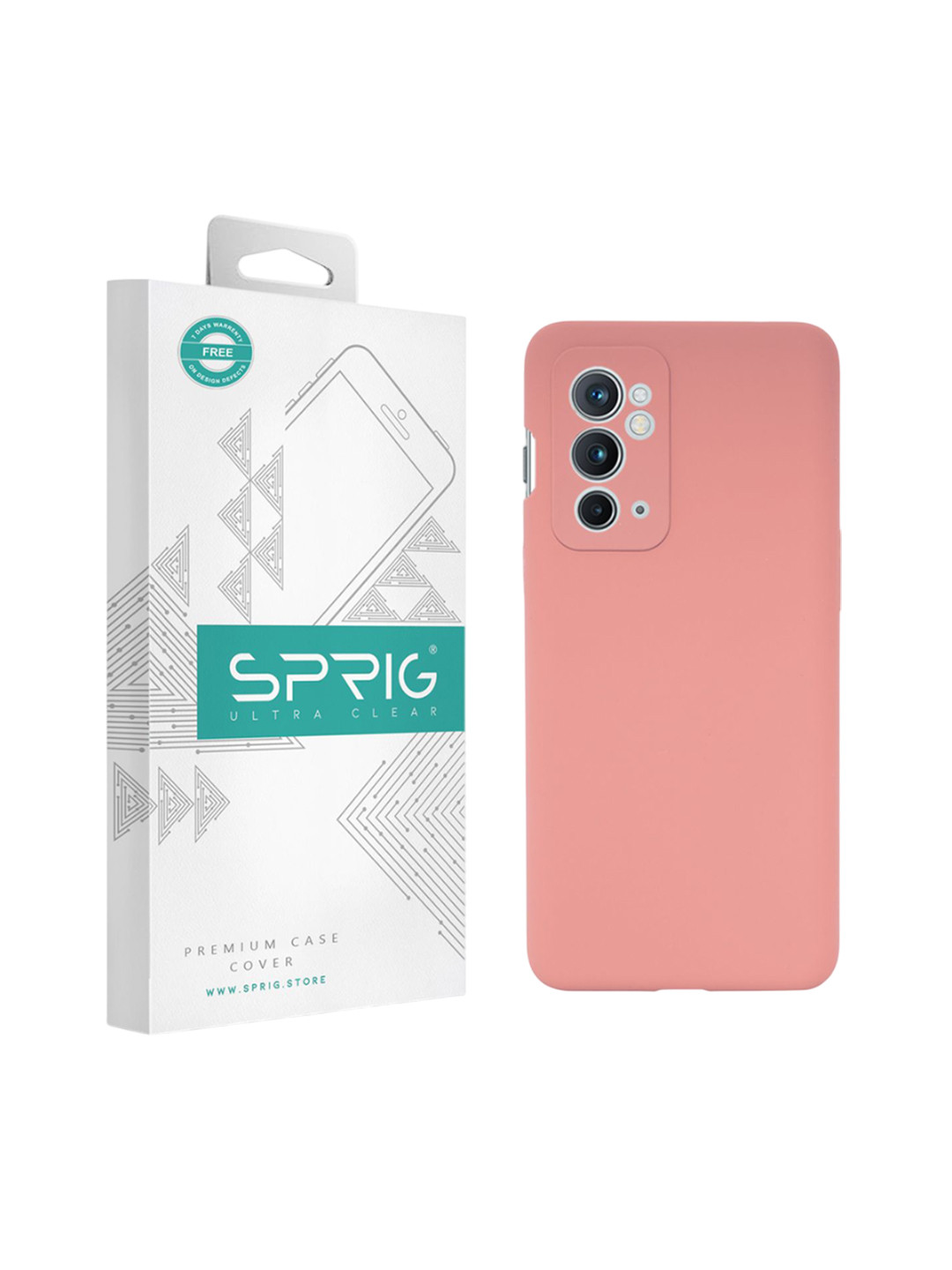 SPRIG OnePlus 9Rt 5G Liquid Silicone Back Cover