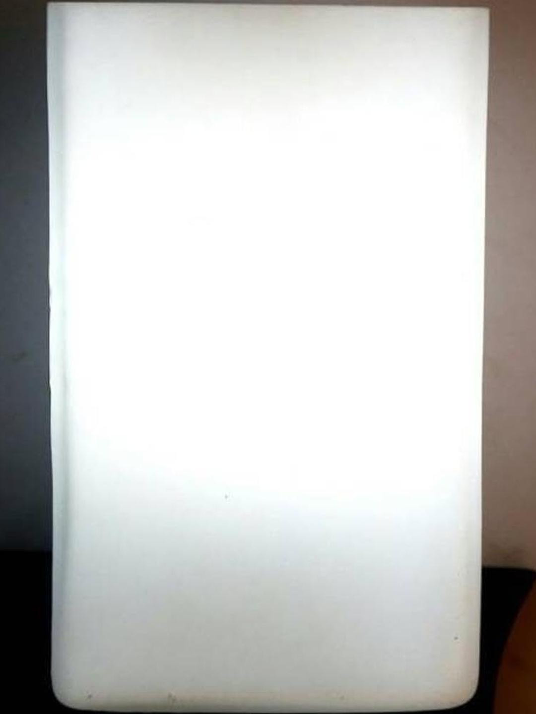 Somil Premium Designer Glass  Wall / Night  Lamp  Elegant  & Stylish Dcor Accent for Modern Interiors, color, White, Size:- 17 X 24.5 X 30 CM