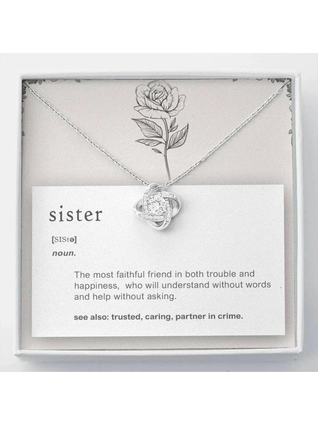 Silver Rakhi Gift Perfect & Most Unique Gift For Sister - 925 Sterling Silver Pendant