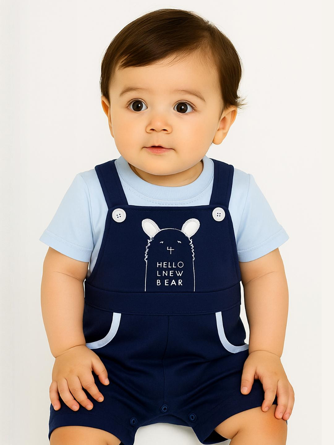Infant Comfortable dungarees for babies