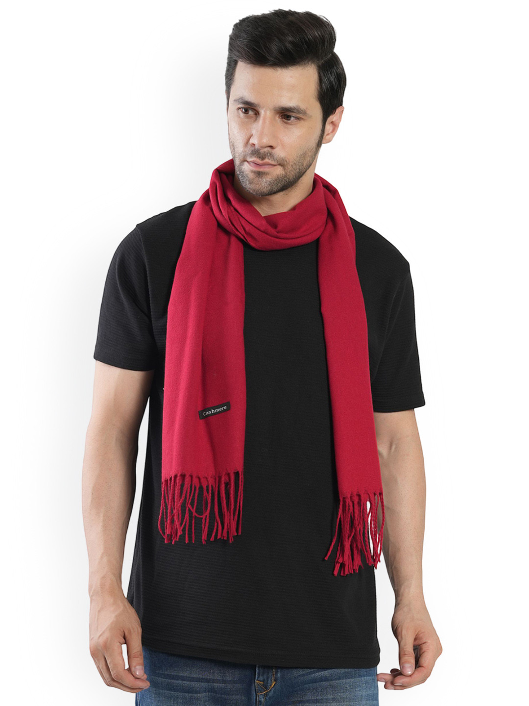 Manra Men Acrylic Mufflers With Tassele