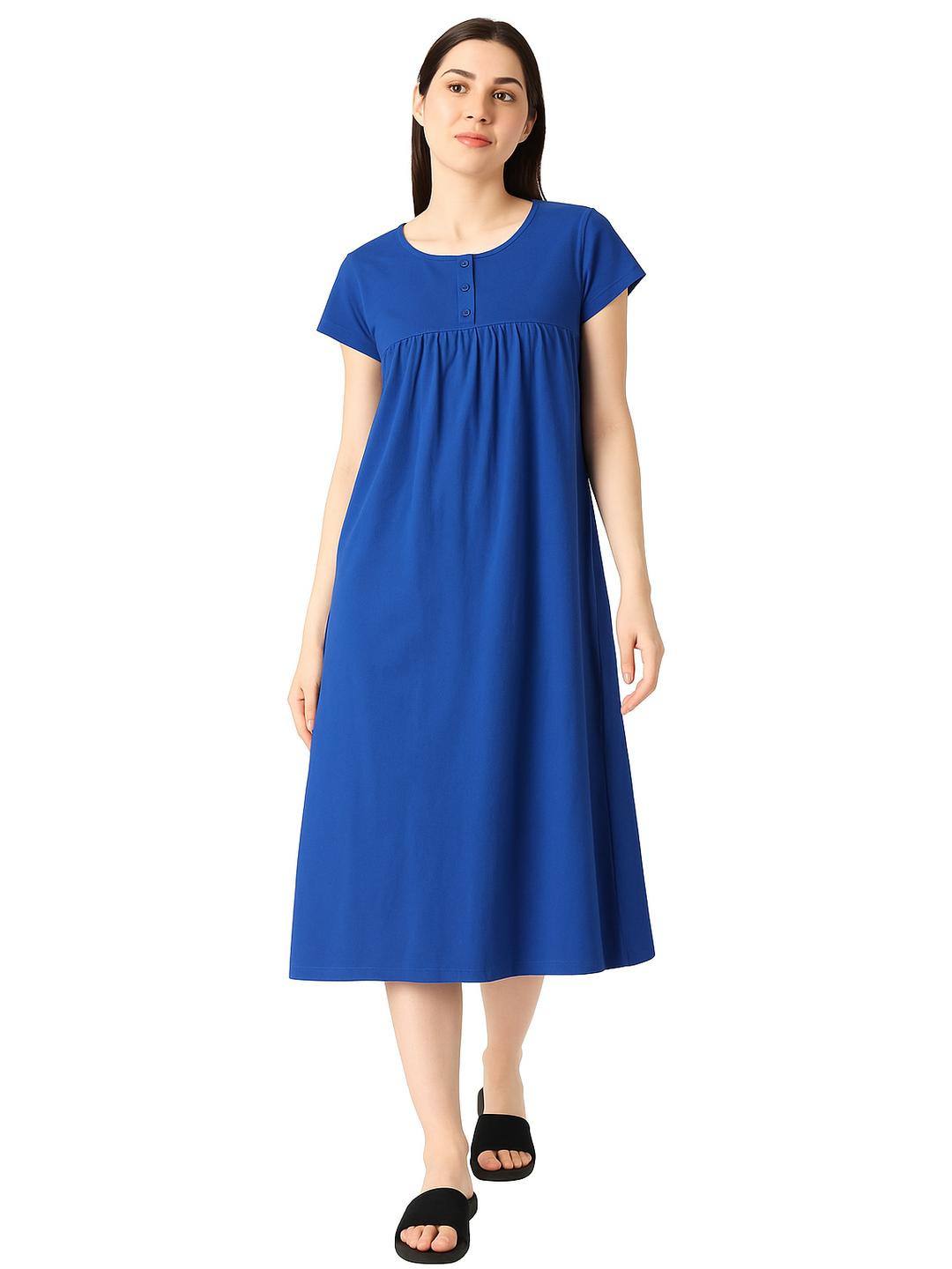 zebu Pure Cotton Nightdress