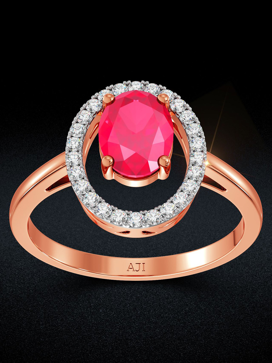 Joyalukkas Scarlet Harmony Diamond Ring