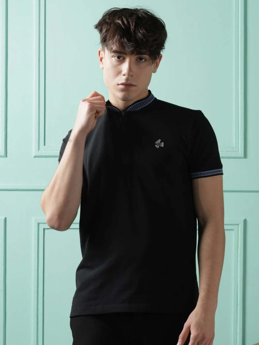 THIRD ELEMENT UV Protect & Cooling Polo Collar Pure Cotton T-Shirt