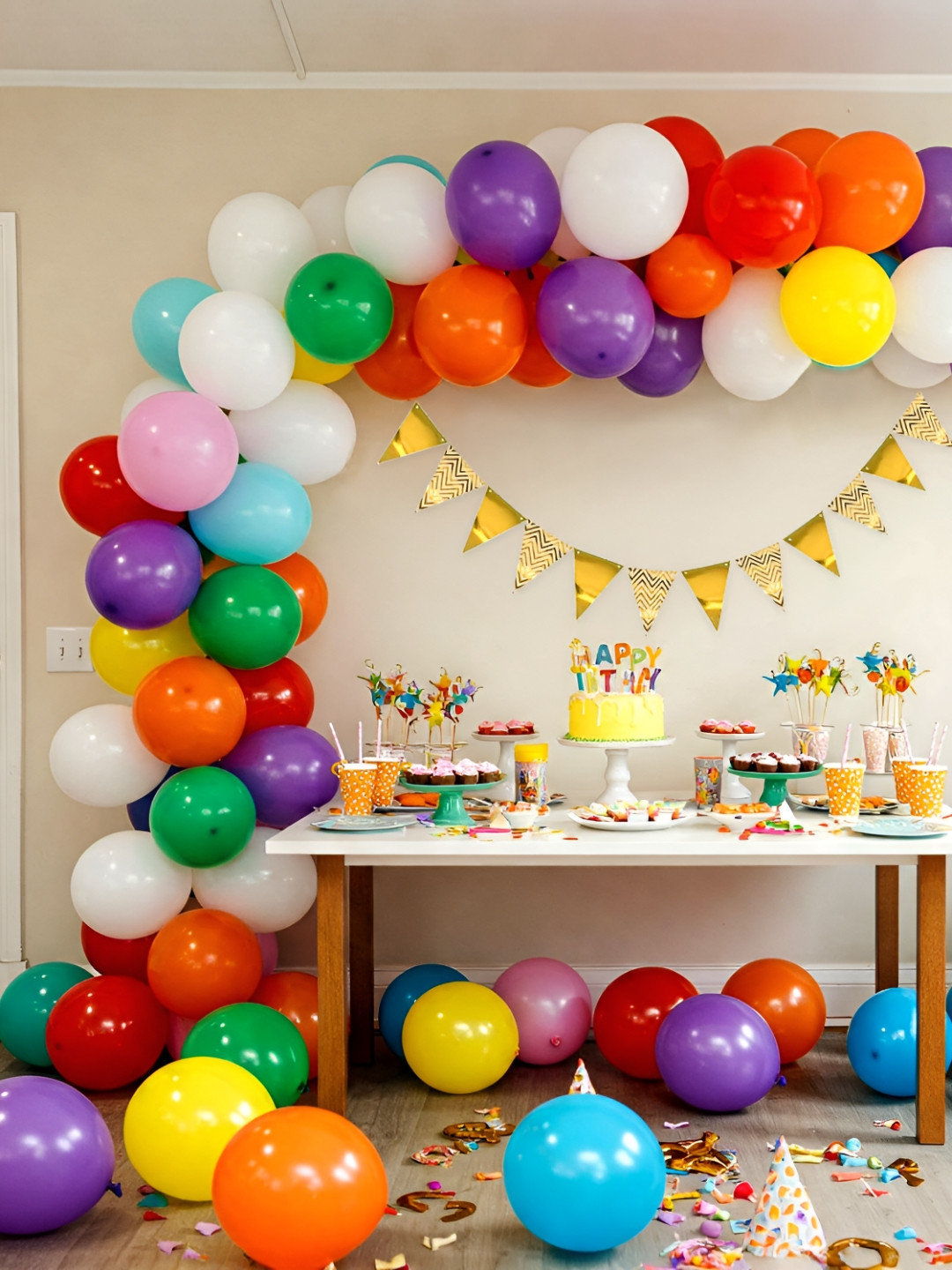 Special You  Blue & Red 73Pieces Birthday Decorative Decor