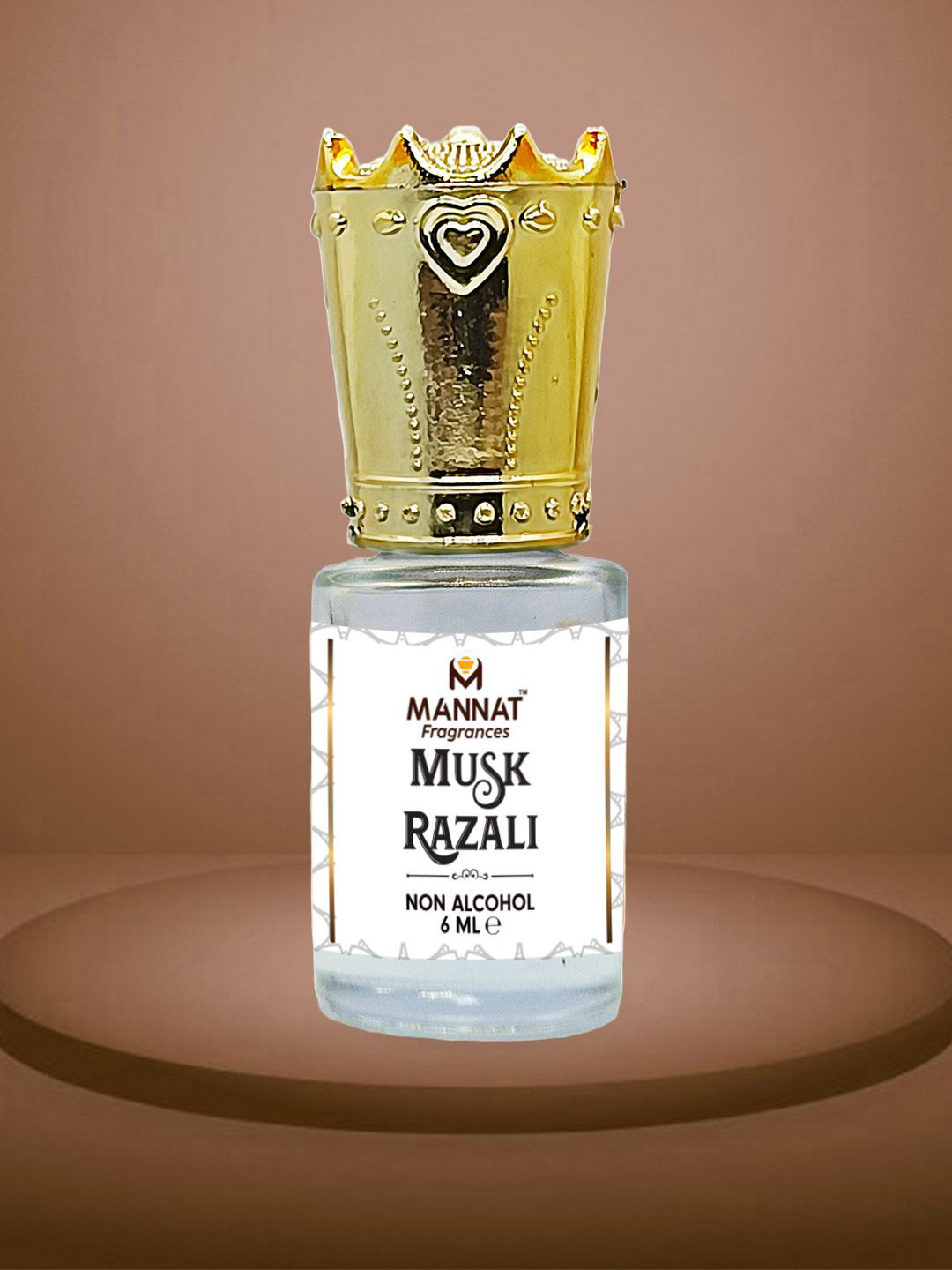 mannat fragrances Musk Razali Non Alcoholic Attar - 6 ml