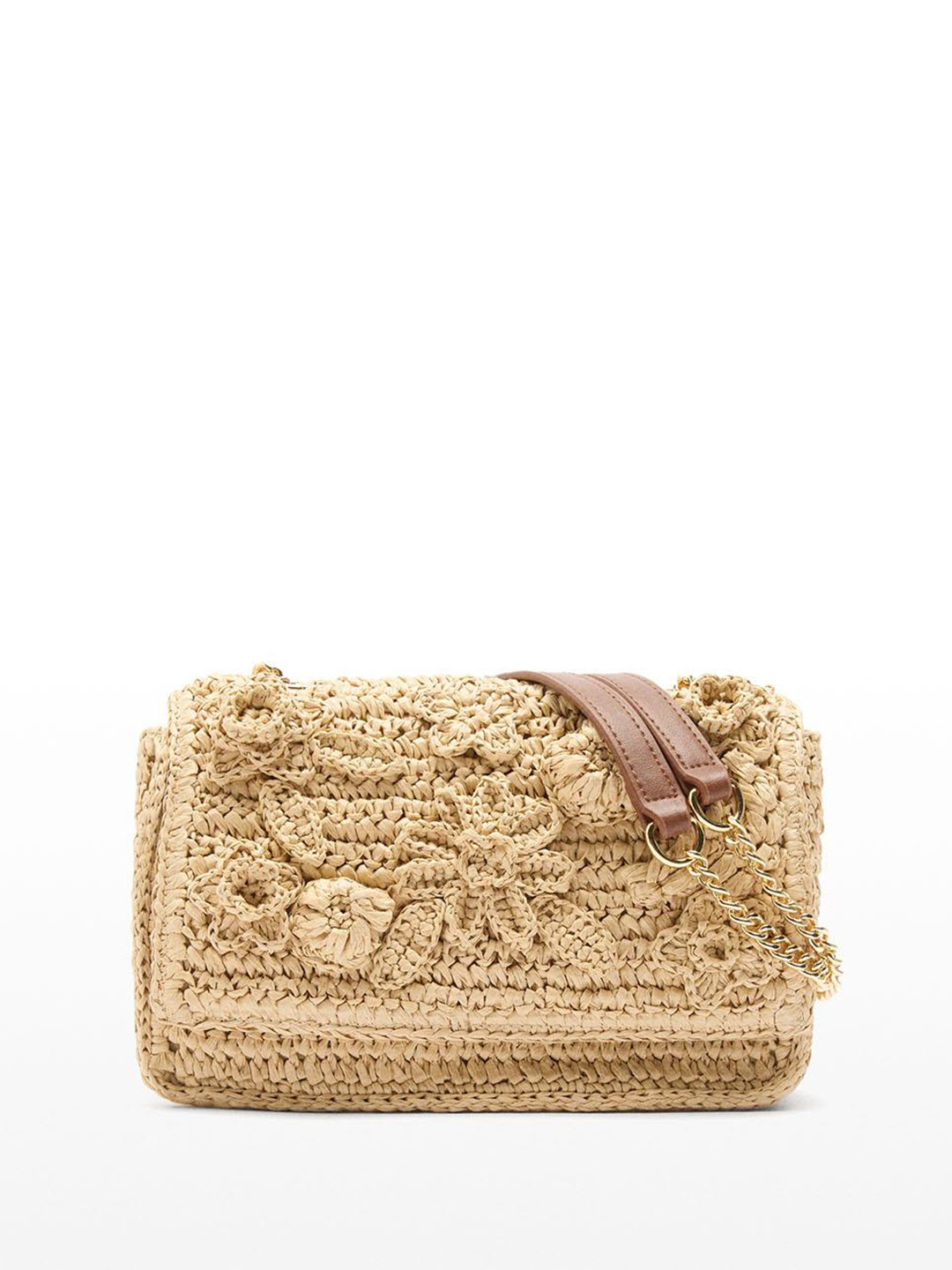 PARFOIS Baguette Basket Weave Shoulder Bag
