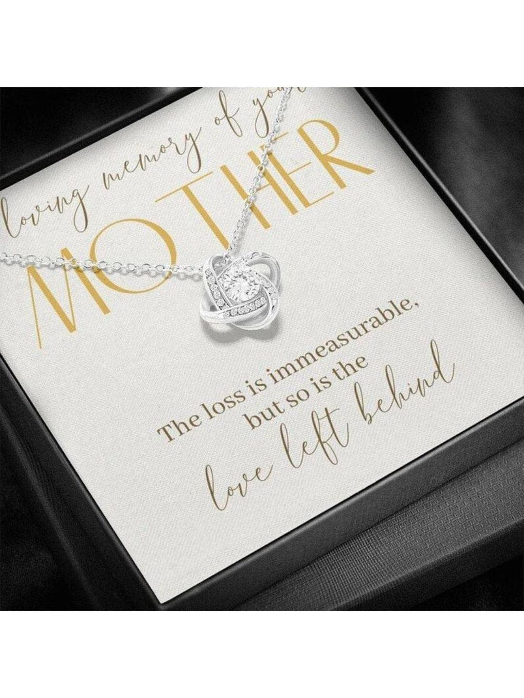 Sterling Silver Gift In Loving Memory Of Your Mother, Sympathy Loss Of Mother, Sympathy Gift Box, L
