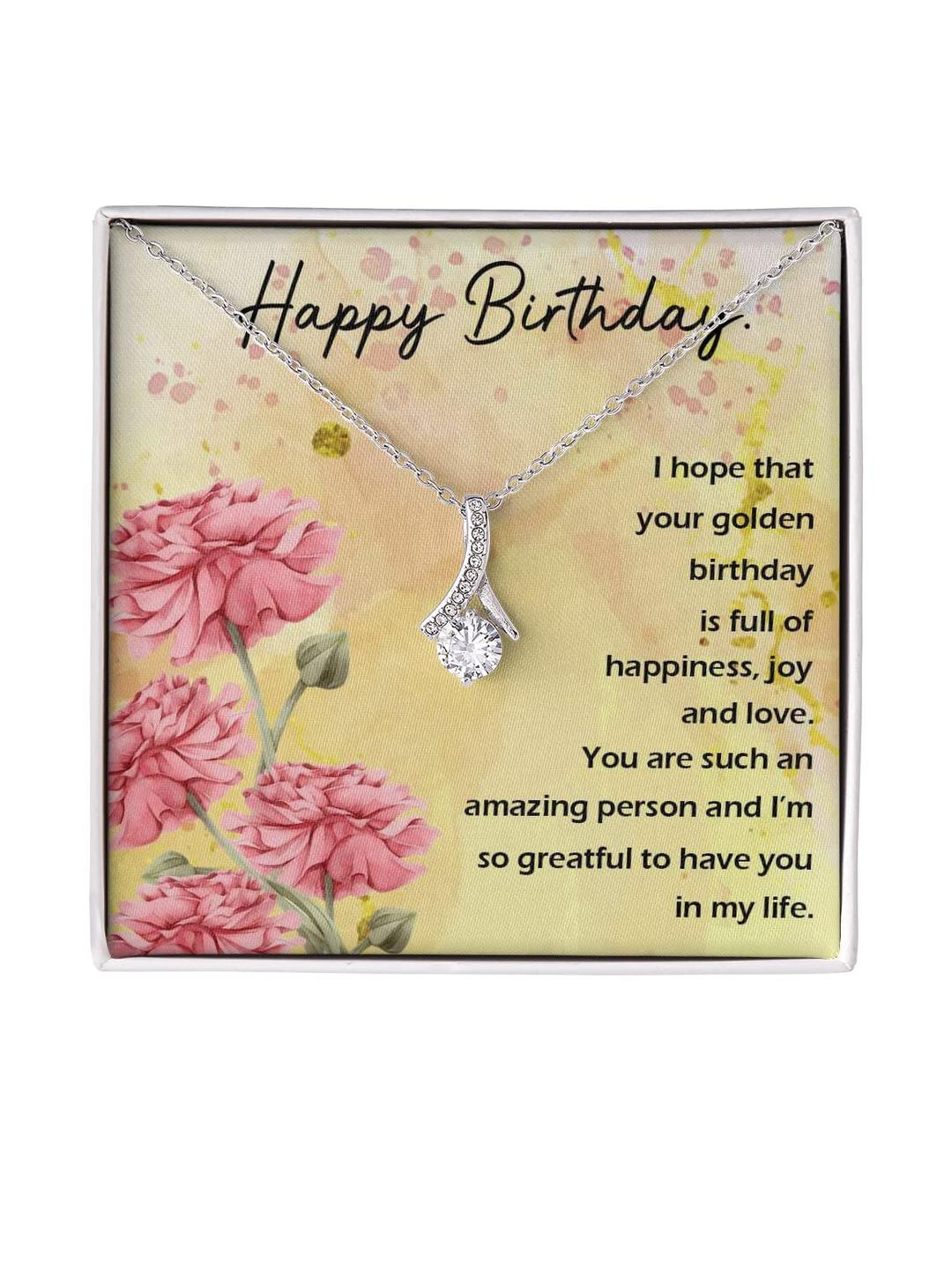 Sterling Silver Gift ANNIVERSARY Final Alluring Female- | Necklace to Gift Women & Girls | With Cer