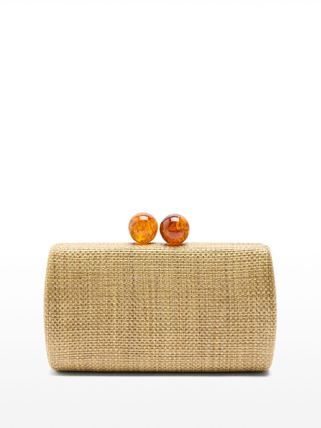 PARFOIS Basket Weave Box Clutch
