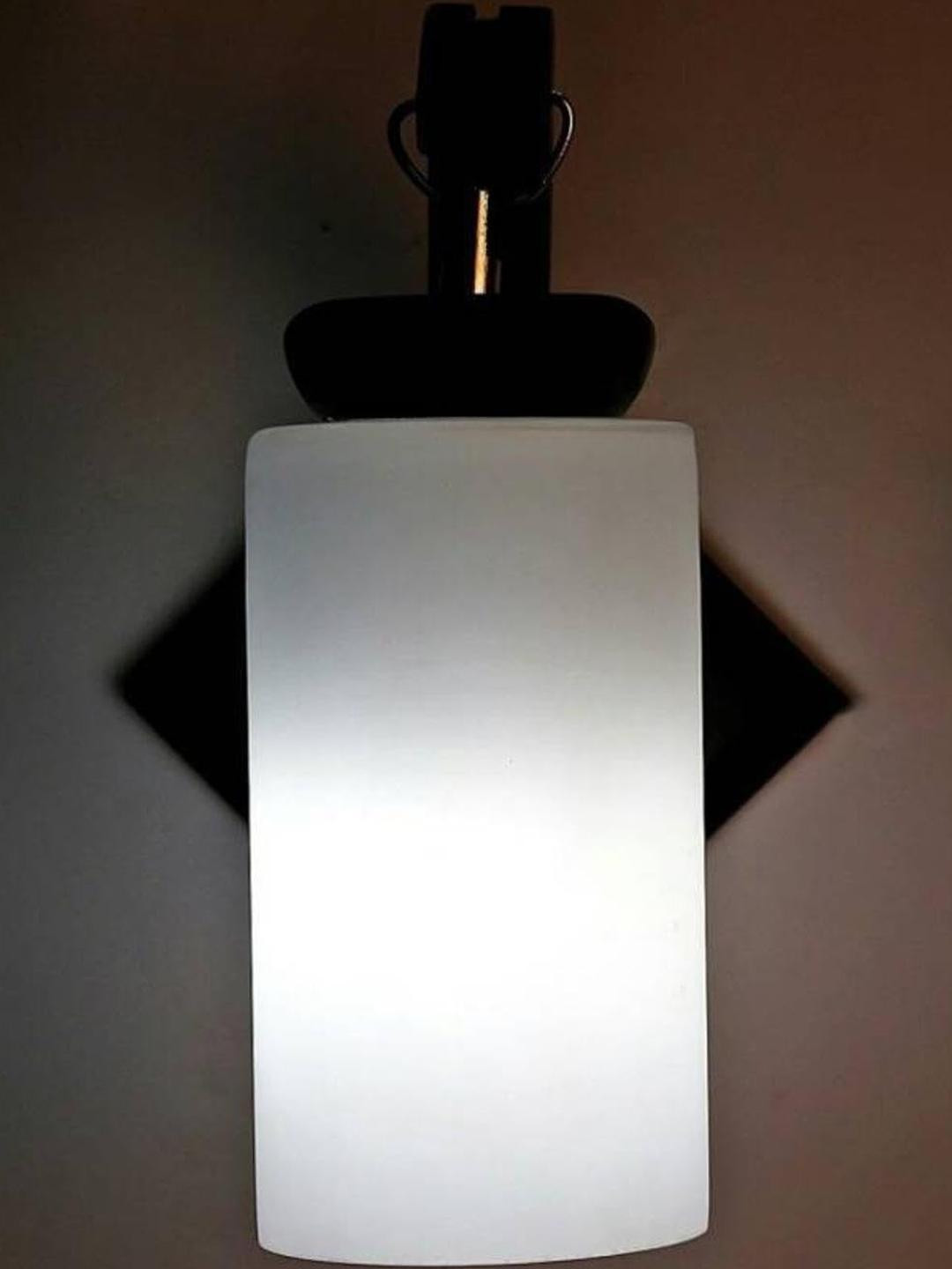 Somil Premium Designer Glass  Wall / Night  Lamp  Elegant  & Stylish Dcor Accent for Modern Interiors, color, White, Size:- 19 X 25.5 X 33 CM