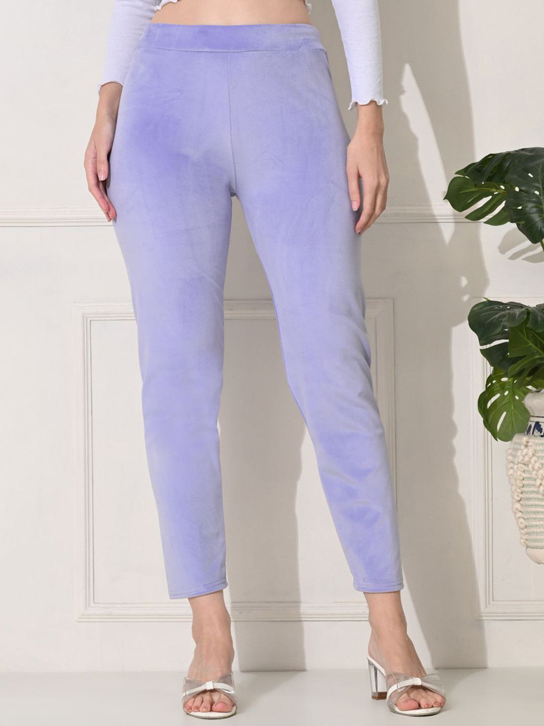 Brainbees Women High Rise Ankle Length Leggings