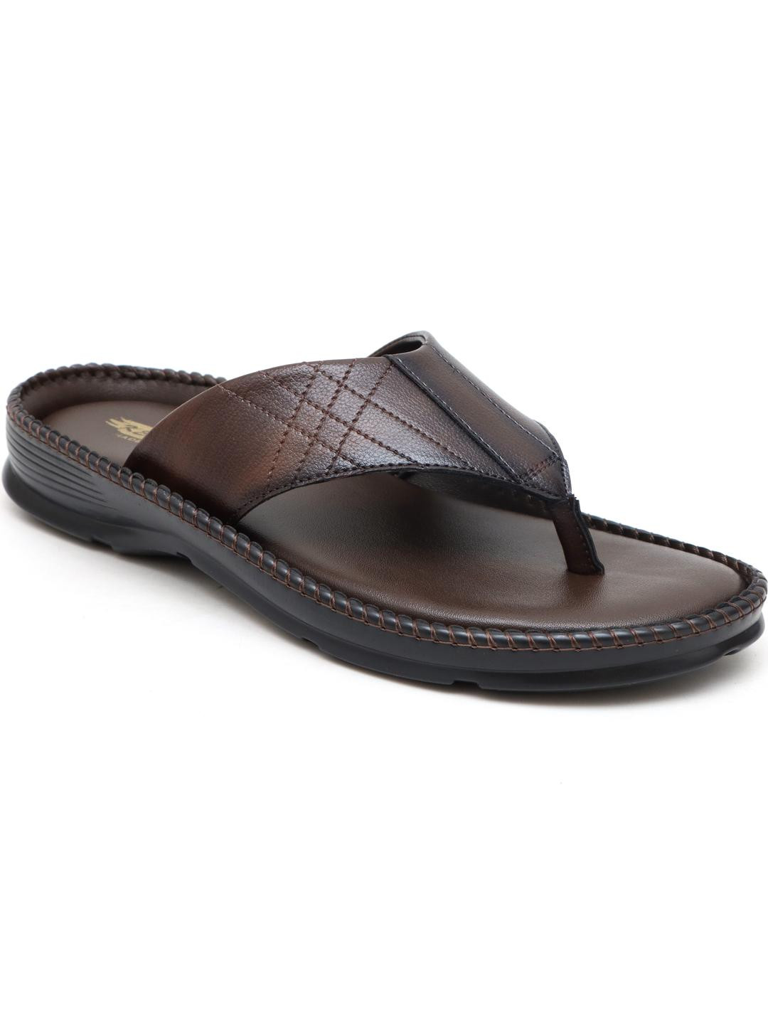 Kelsey Men Brown Comfort Sandals