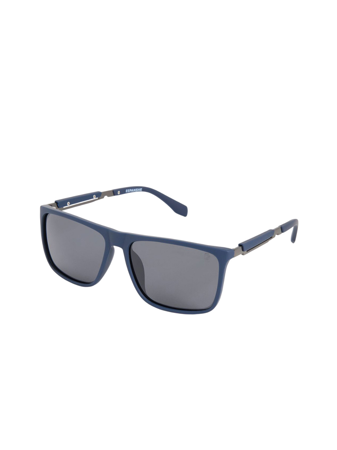 Espanshe Photon Veil Men Midnight Blue Rectangle Sunglass with UV Protected Lens 89141