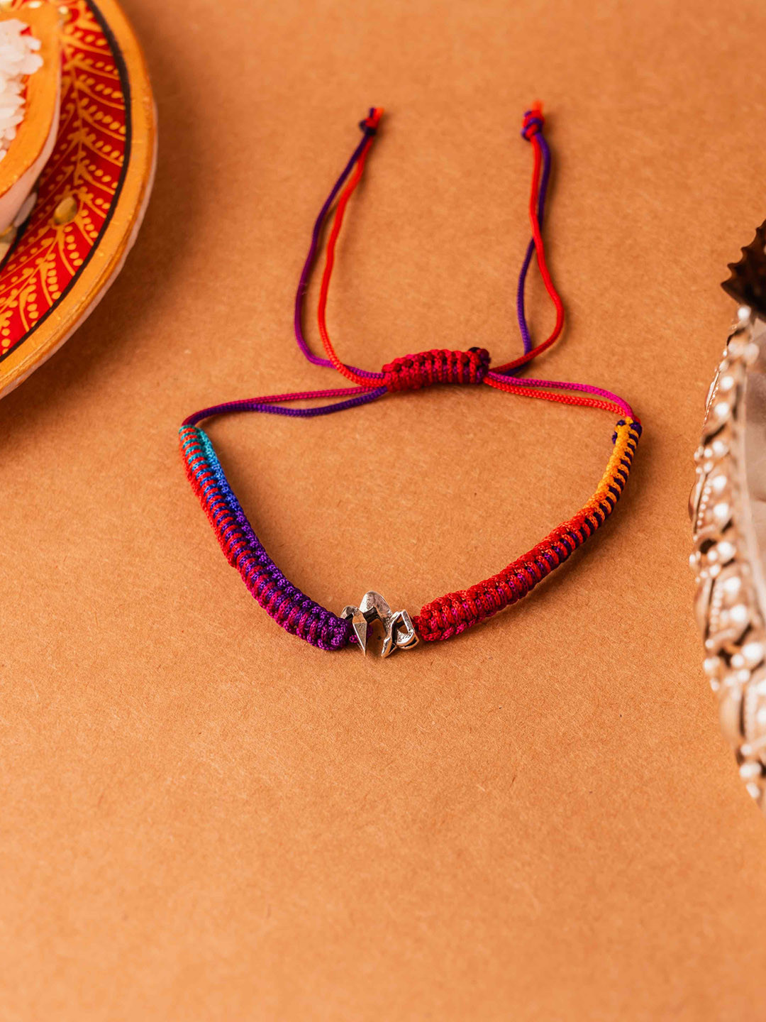 Kicky And Perky 925 Sterling Silver Capricorn Wraparound Rakhi