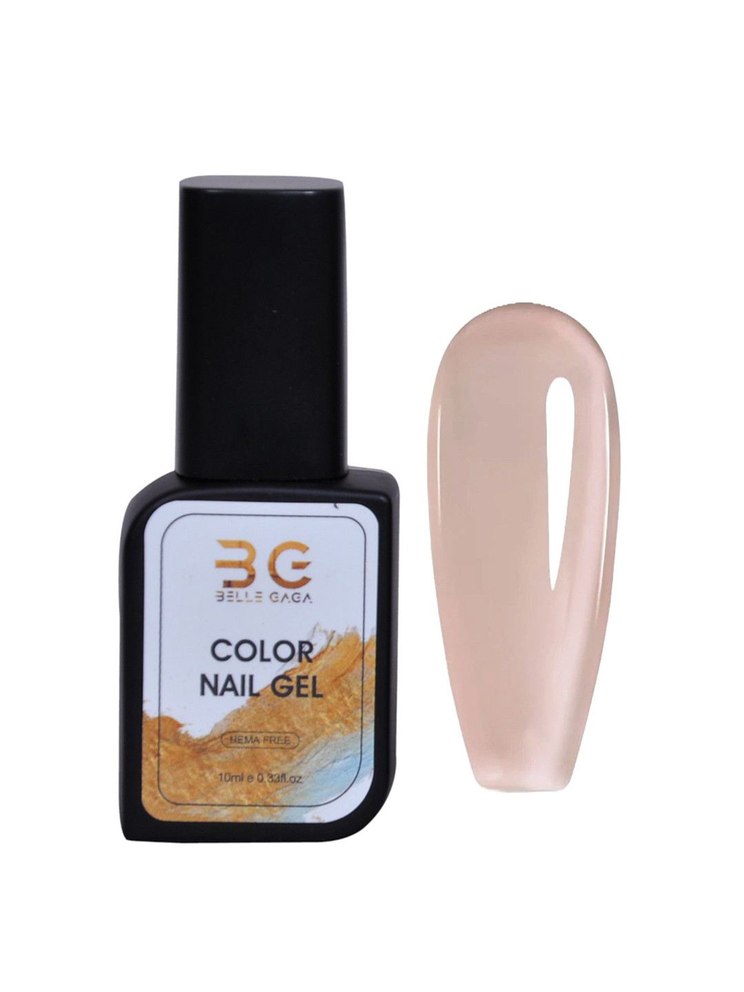 BELLE GAGA Hema Free High Gloss Soak Off UV Gel Nail Polish - 10 ml - Shade - BG 9062