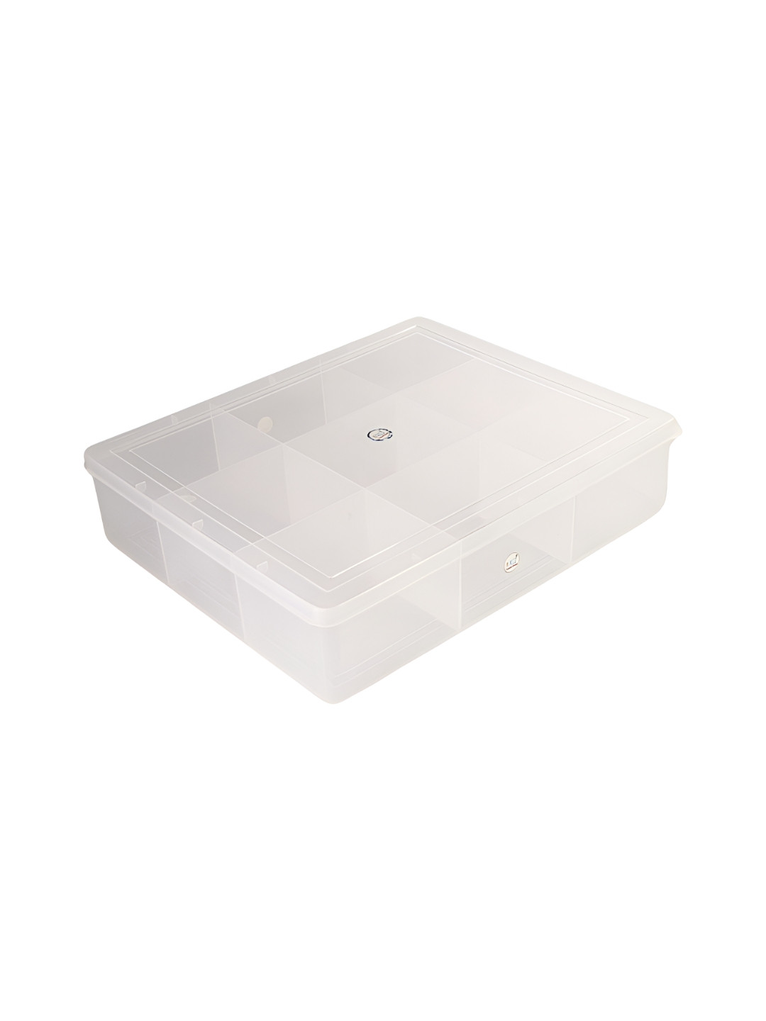 NMII Transparent Storage Box Jewellery Organiser With Lid