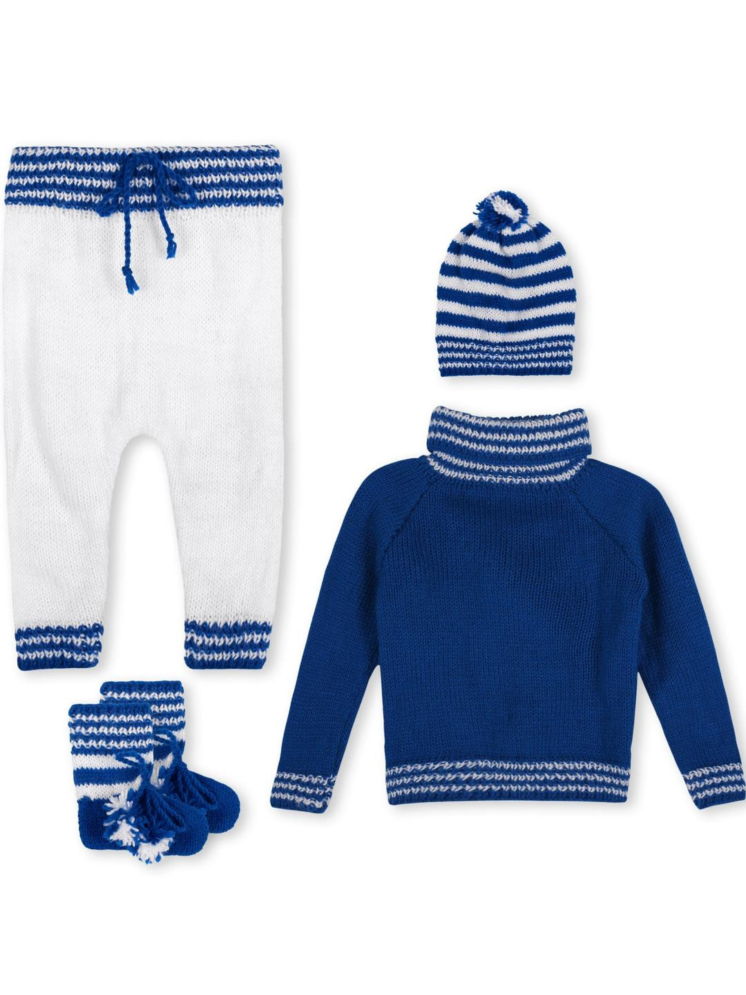 Shinu Fab Unisex Blue Clothing Set