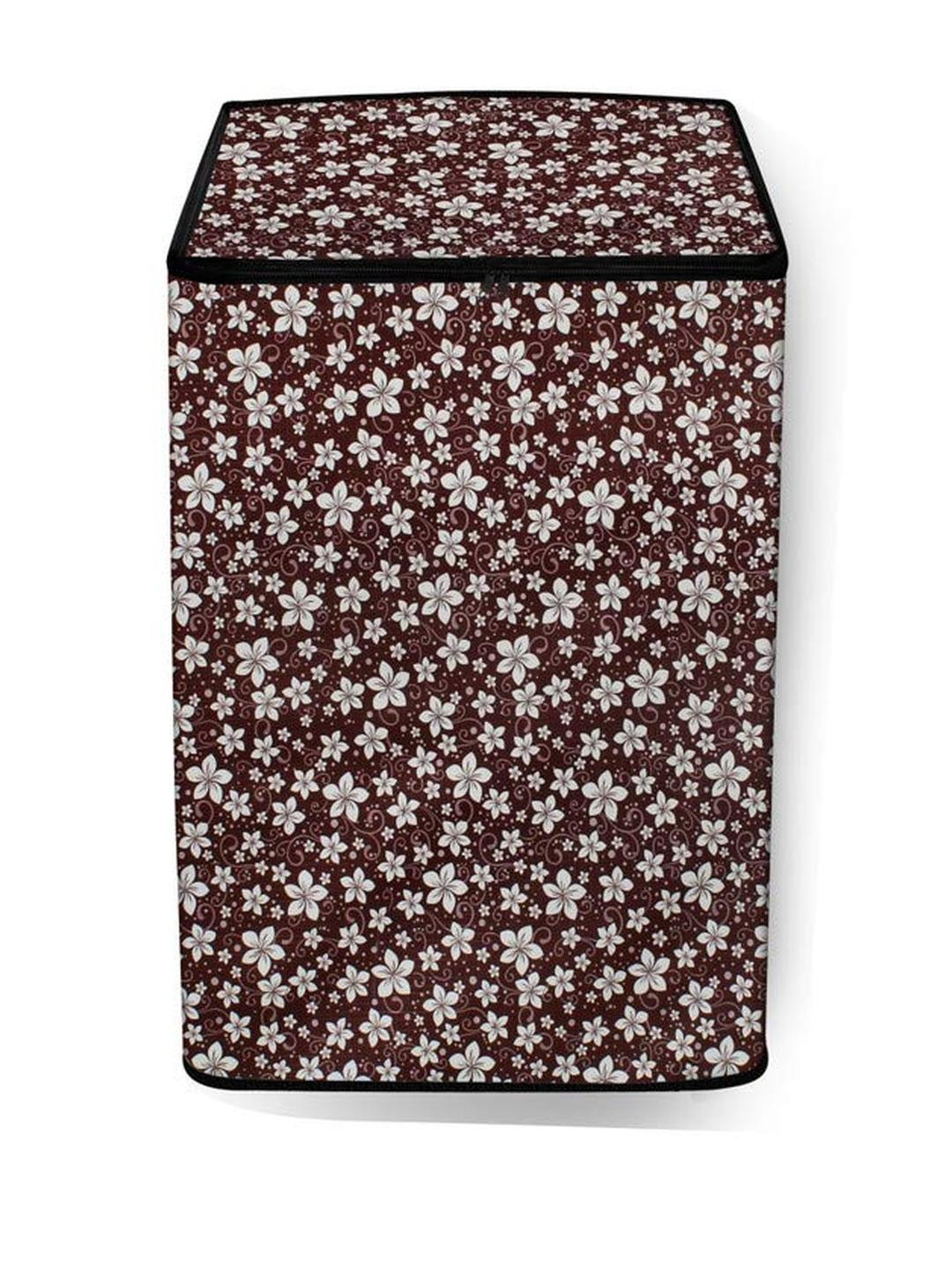 The Furnishing Tree Purple PVC Washing Machine Covers