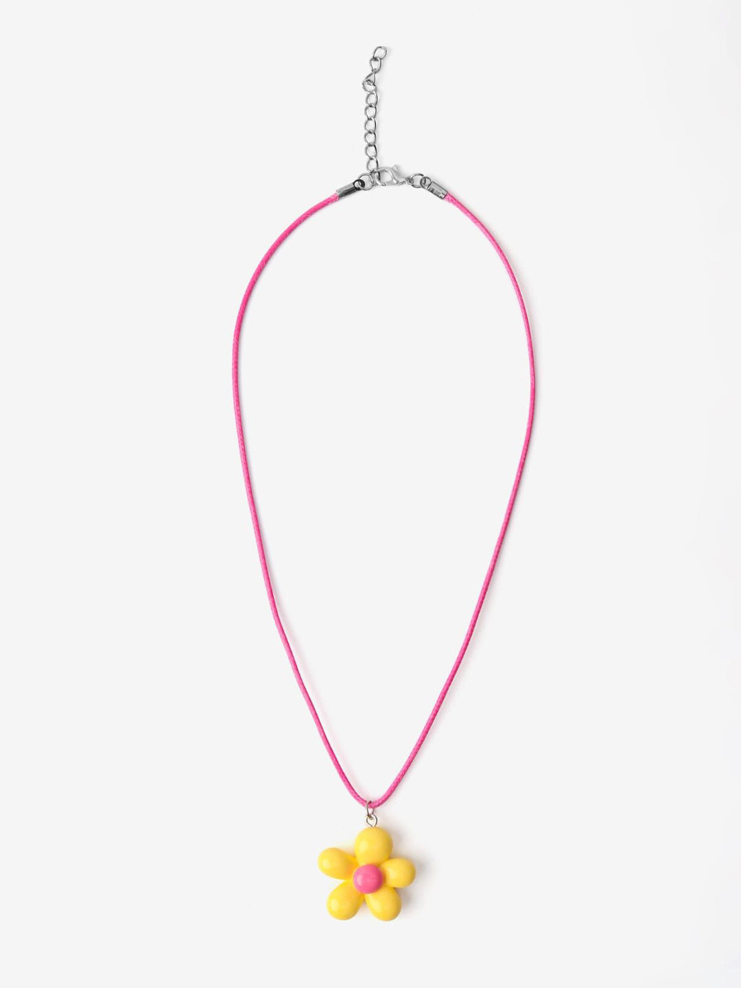 Beau Design Floral Pendant With Chain