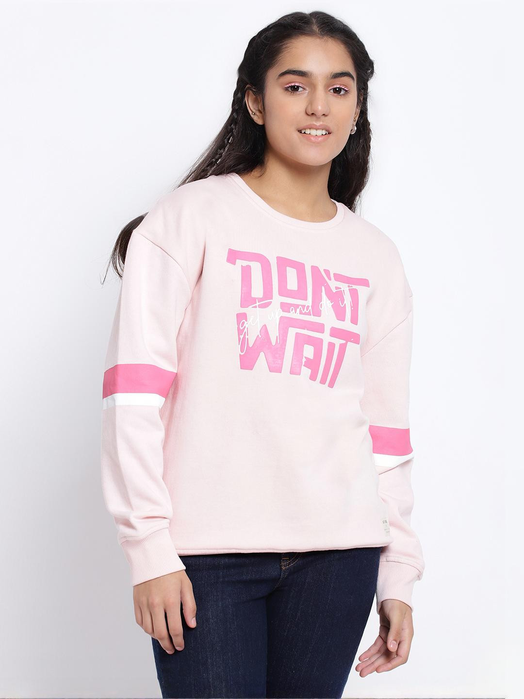 Li'l Tomatoes Girls Printed Sweatshirt