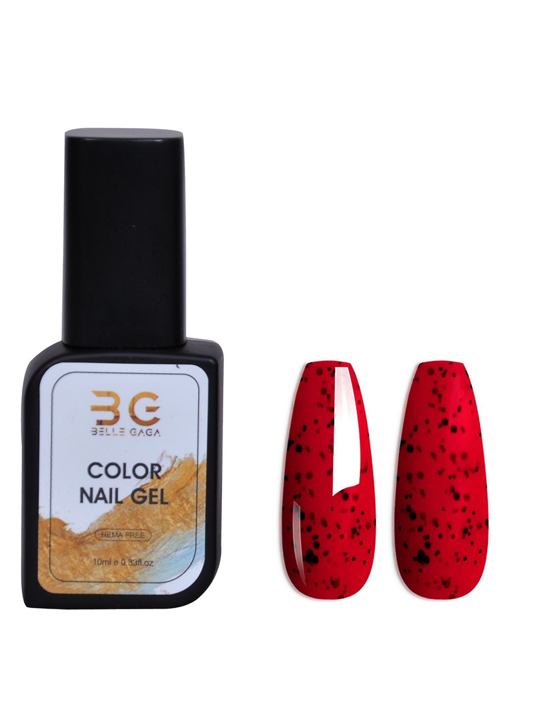 BELLE GAGA Hema Free High Gloss Soak Off UV Gel Nail Polish - 10 ml -  Shade - BG 9118