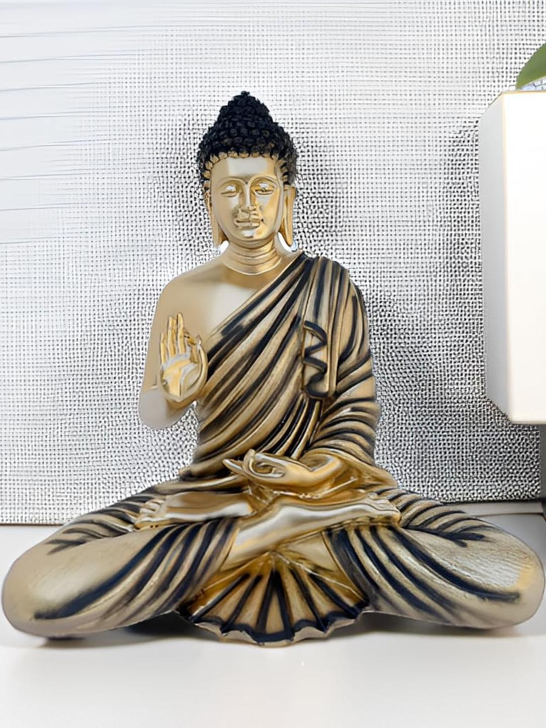 CraftEstate Black Buddha Showpiece
