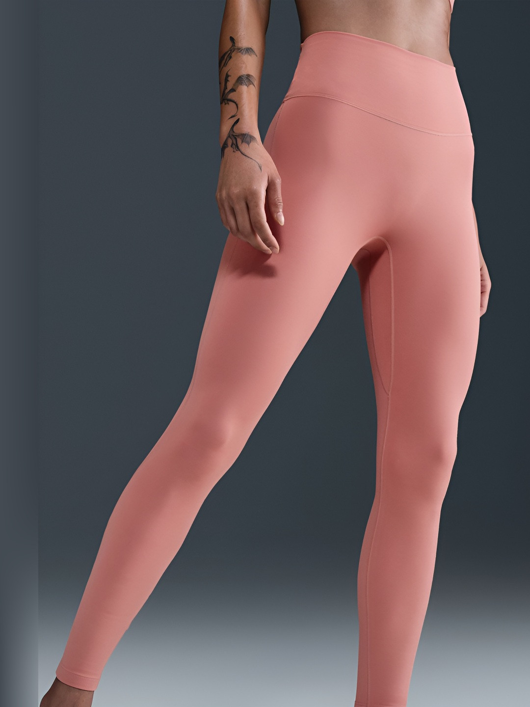 Nike One Seamless Front Women's High-Waisted Full-Length Leggings