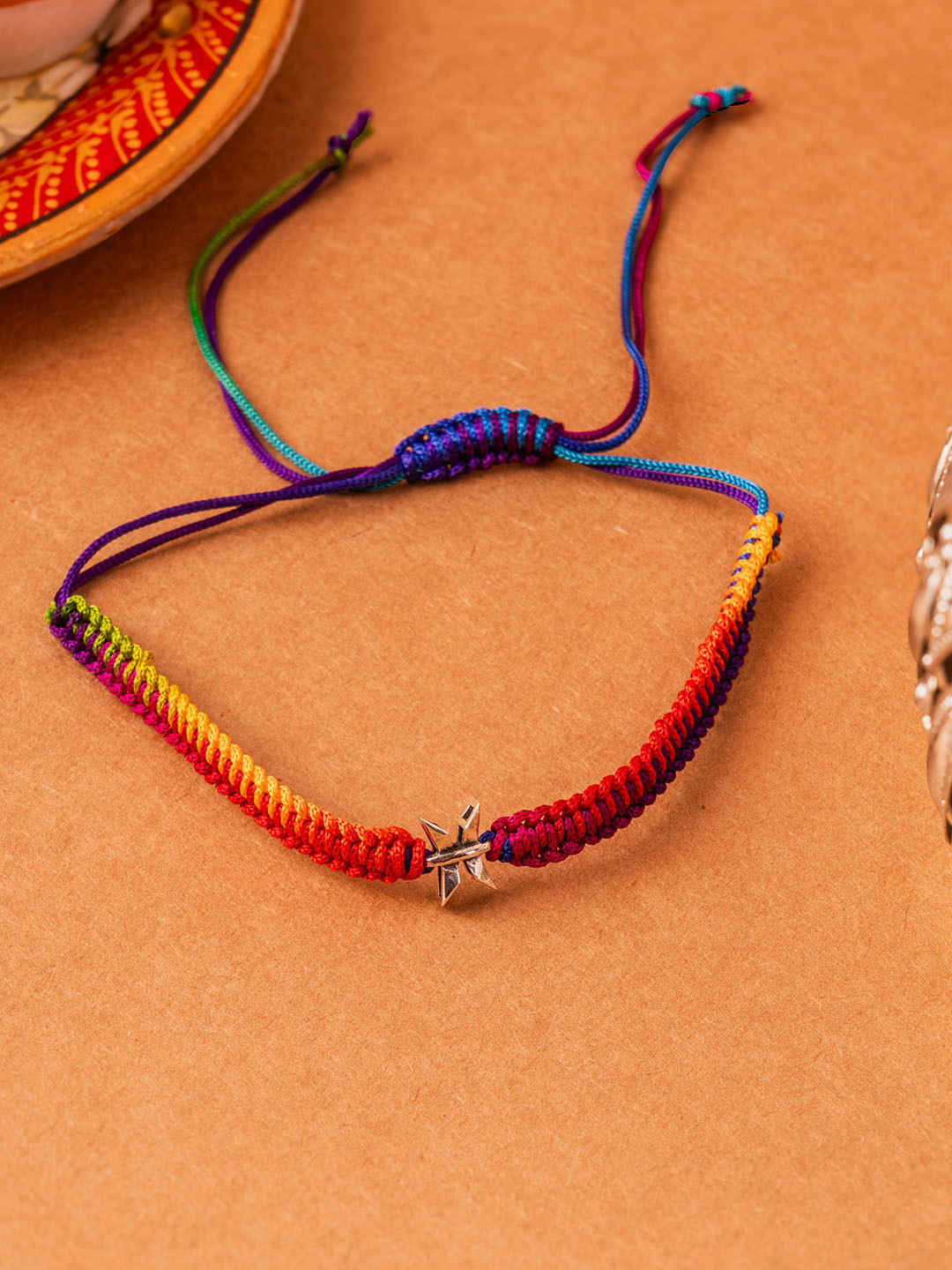 Kicky And Perky 925 Sterling Silver Pisces Wraparound Rakhi